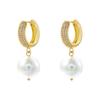 ZHUKOU 7 kinds of different earring clasp pearl earrings for women :VE1405-VE1411