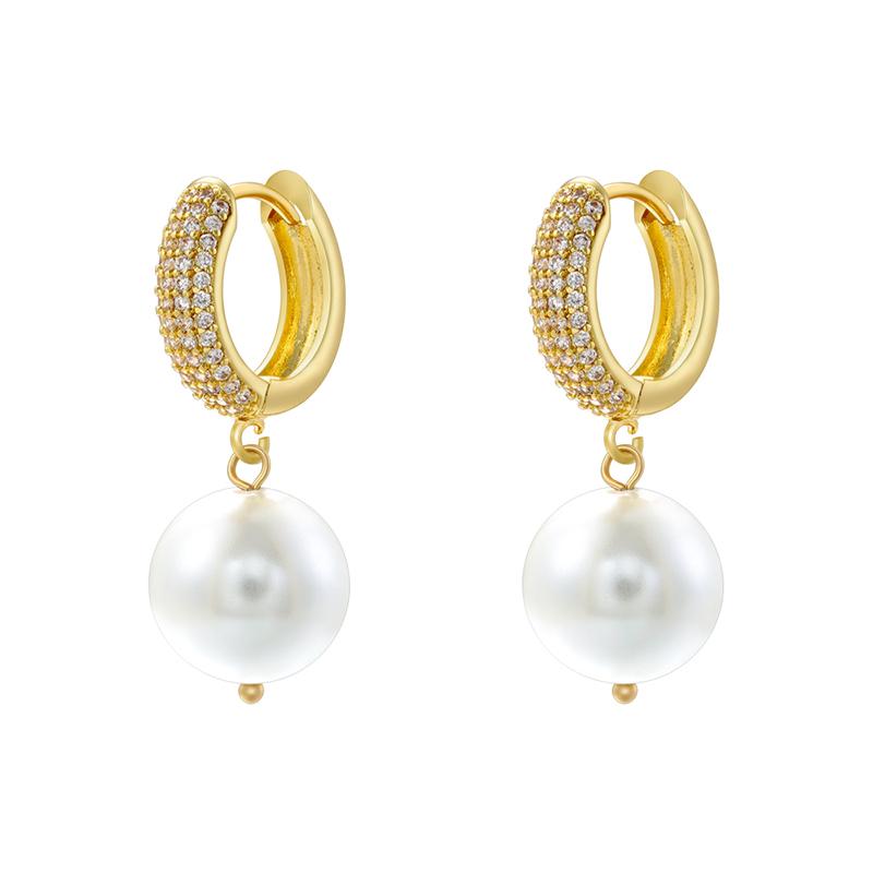 ZHUKOU 7 kinds of different earring clasp pearl earrings for women :VE1405-VE1411