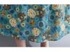 2025 Mori Girl Pastoral Cotton Linen Floral Sleeveless Plus Size Dress