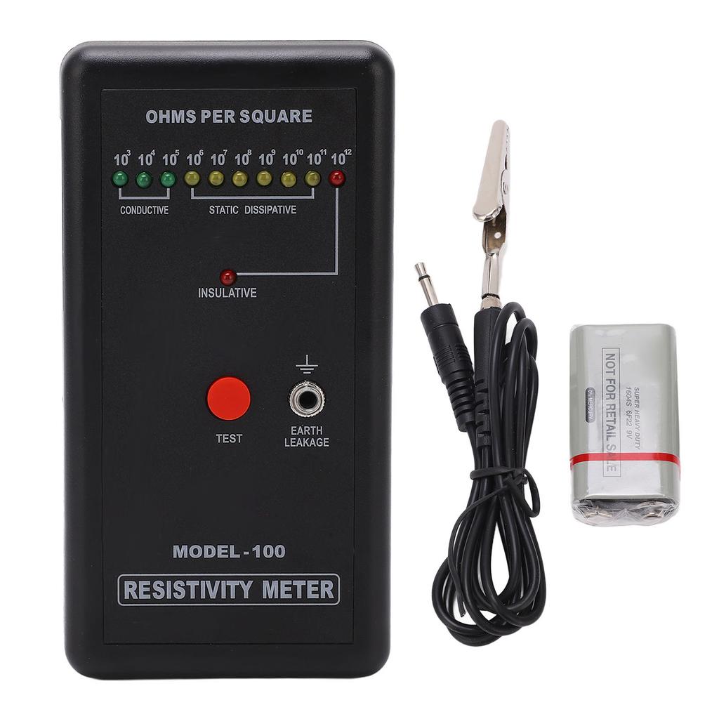 Surface Resistance Tester Precise Static Electricity Tester Surface Resistance Measuring Instrument