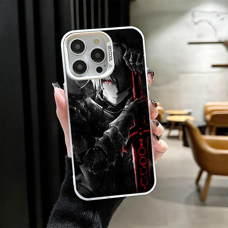 Fate Zero Stay Night Saber Shockproof Phone Case for iPhone 17 Air 16 16E 15 Pro Max 14 Plus 13 Mini 12 Back Cover Anti Fall Fun