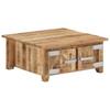 Day and Night - Day and Night Solid Mango Wood Coffee Table 67x67x30 Cm