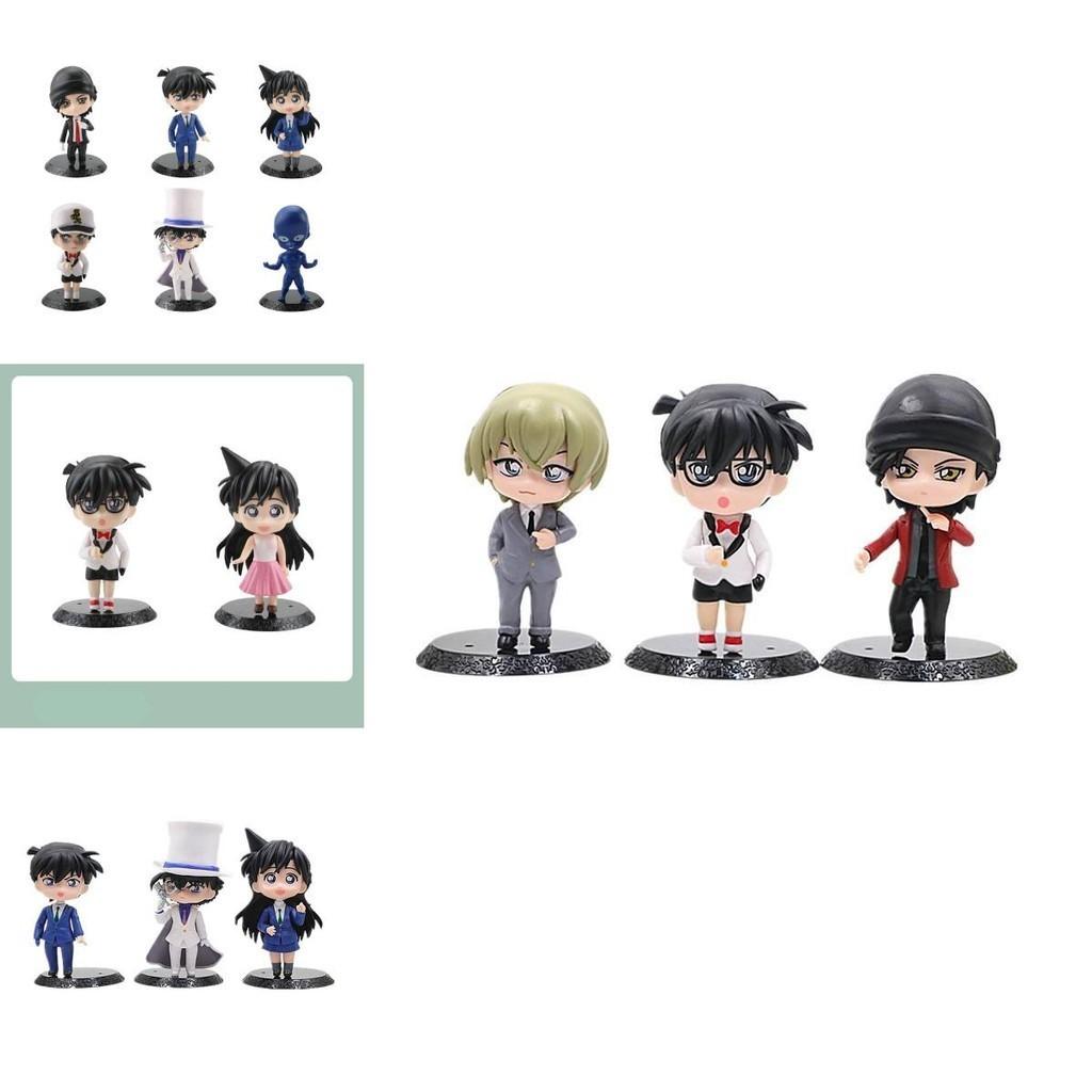 Premium 2nd Gen Detective Conan Action Figures Set Of 6 Models