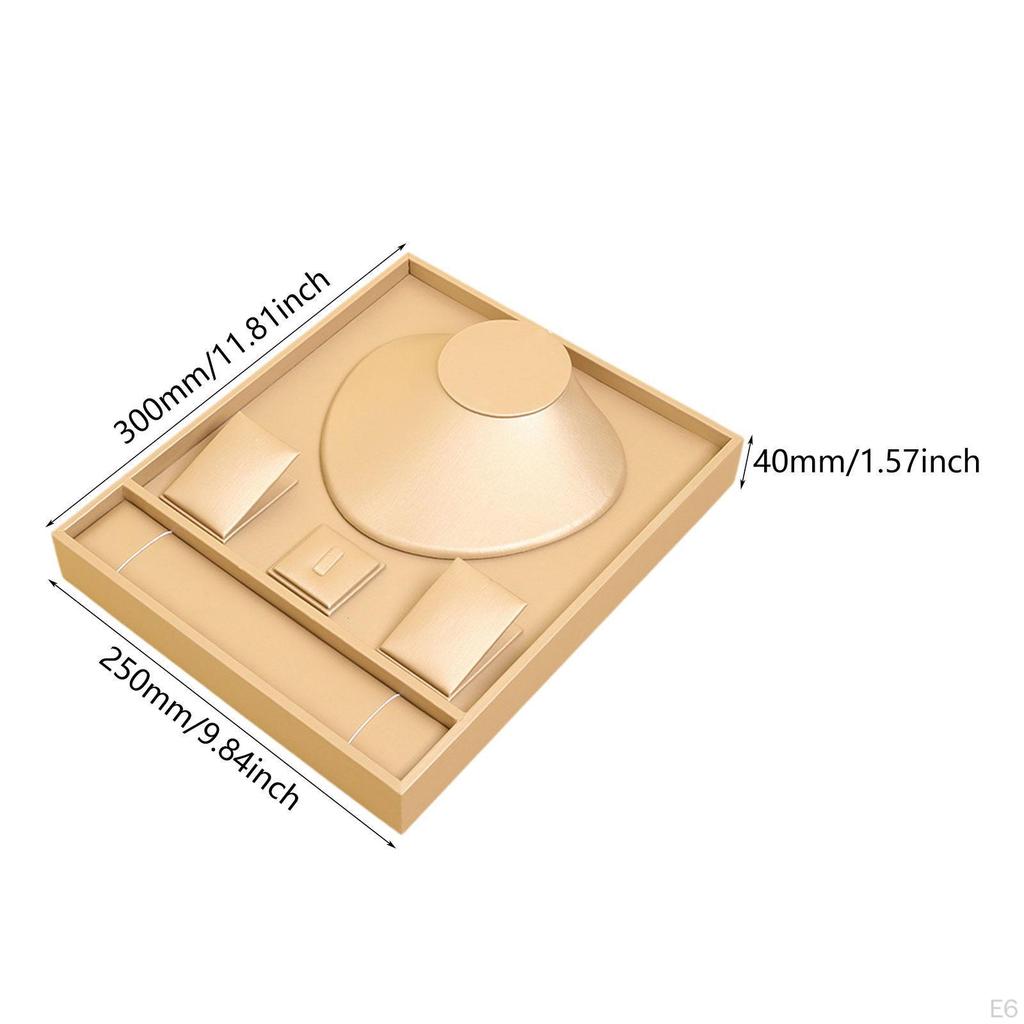 Jewelry Organizer Storage Tray Holder for Rings Bracelet Earrings Necklace Fashion Display