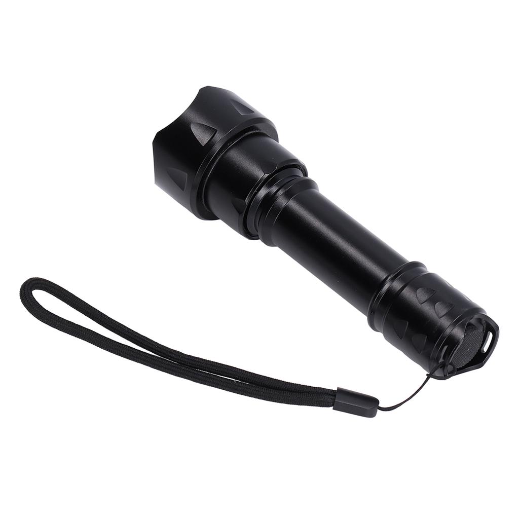 LED Flashlight Telescopic Zoom Protective Function Fashion Design IP65 Waterproof 5000LM Zoom Flashlight