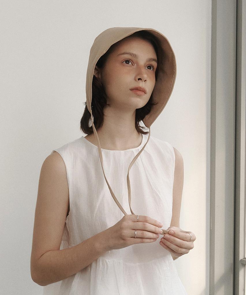 Jyudiaenpol Bonnet Bucket Hat (2 Colors)