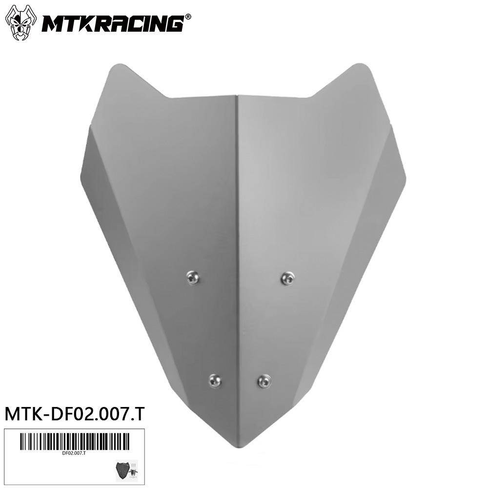 Yamaha MT-03/MT-25 (2020-2024) Aluminum Front Windshield Deflector & Headlight Cover