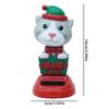 For General Christmas Solar Dancing Toys | Cartoon Car Shaking Head Dancer Doll | Car Dancing Toys Ornaments For Car Desk Home