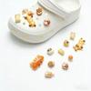 Cute Cat and Sausage Dog DIY Hole Shoe Charms Handmade Cartoon Shoe Decorations for Garden Shoes Girls Gift Set