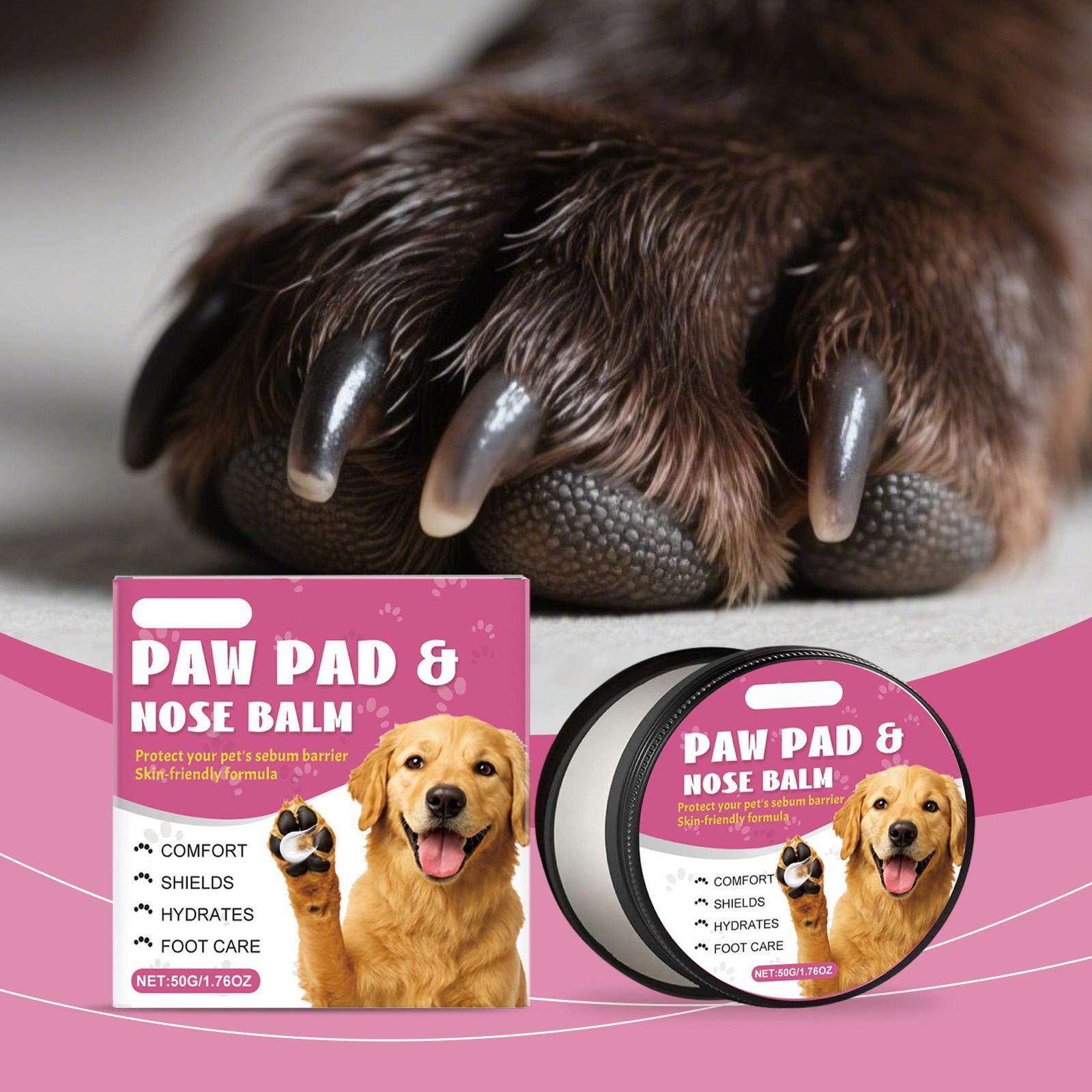 

Dog Cream And Pet Moisturizing Cream Care For Dry And Cracked, Reducing Damage To From Hot Roads And Snowy Days Pad & Nose Balm Dry Pad Moisturizer One Size белый
