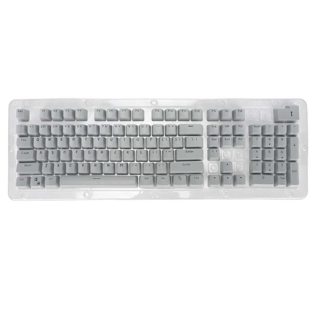 106 Keys Keycaps OEM Height Two Colors Injection Fastness OPQ Opaque Keycaps for 6187104 Keys
