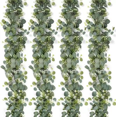 Amerikanischer Frühling 180cm Simulation Eukalyptusranke Zigeuner Eukalyptusblätter Ranke