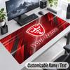 Custom Name Text Mouse Pad Hull KR Personalized Desk Pad For Work And Gaming