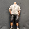 1/6 Male Short Pants, Miniature Clothing Handmade Doll Clothes, Costume for 12 Inch Dress Up