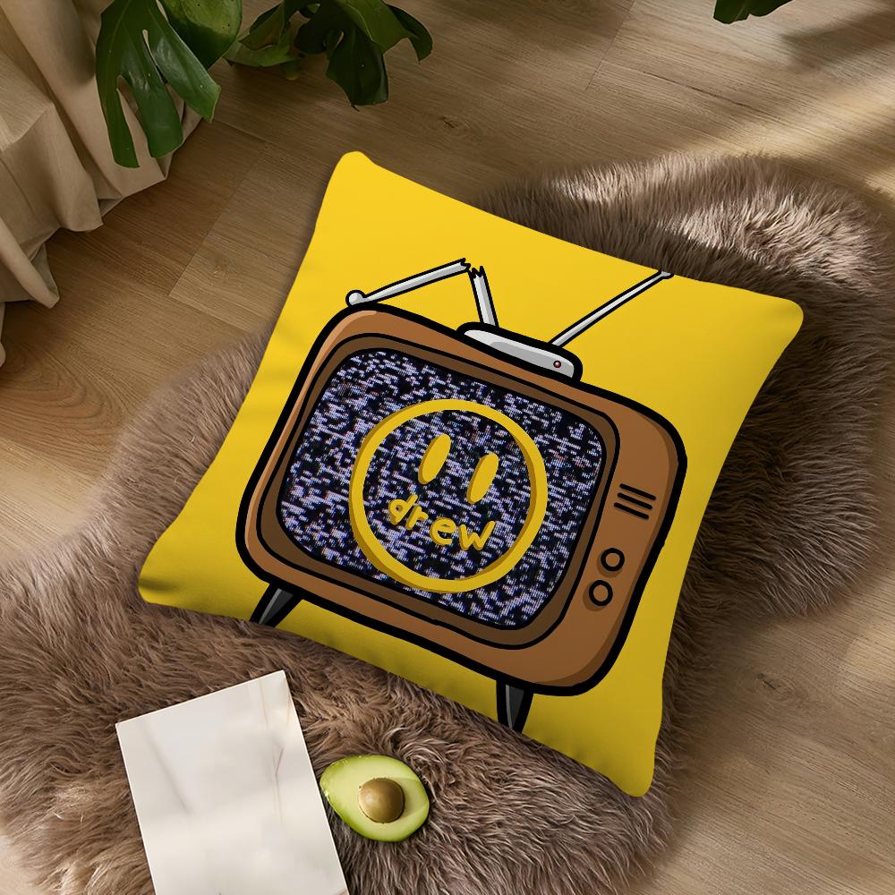 Fashion Brand Cool For Bedroom Car Coffee Shop Room Soft and Living Room D-Drew H-House Sofa Decorative Pillow Cover Case