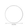 10Pcs Dream Catcher Hoops Metal Rings Macrame Wreath DIY Supplies for Wall Hanging Floral Crafts Metal Hoops Macrame Rings