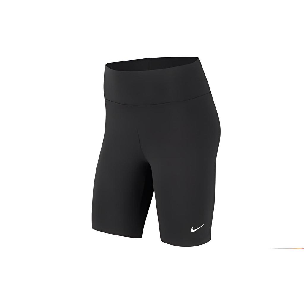 Nike Leg-A-See Small Swoosh Embroidered Sports Yoga Cycling Fitness Tight Shorts Women Shorts Black CJ2662-010