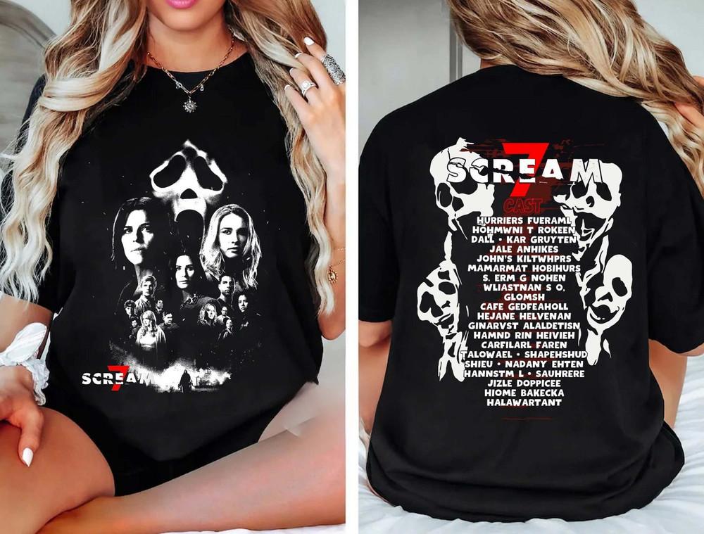 Vintage Scream 7 30th Anniversary Scream Kill Tour 2026 TShirt Unisex T-Shirt XL