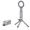 Aluminum Alloy Folding Magnetic Phone Stand Tripod for Live Streaming & Travel