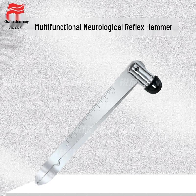 Multi-functional Stainless Steel Percussion Hammer with Ruler