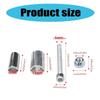 2set 13-19mm Motorcycle Expansion Screw Handguard Handlebar End Plugs Screw Universal Handle Bar Expand Screws Accessories