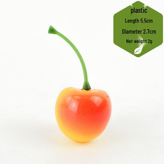 Decorazioni Frutta in Schiuma Ciliegia: Accessori Morbidi da Interno per la Casa, Ornamenti per il Soggiorno