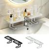 Bathroom Sink Shelf Over Faucet U-shaped Washbasin Storage Rack 19.69 Inch No-Drill Quick Drainage Over The Bathroom Sink Shelf