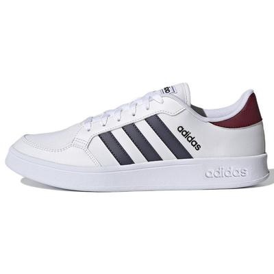 Neo Breaknet Stoff Synthetikleder Lässige Low-Top Sneaker Herren Sneaker Weiß Blau GY3585