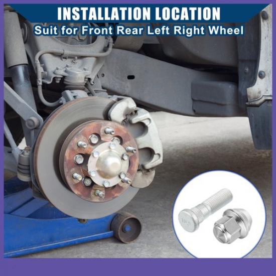 1 Set Wheel Stud Bolts for Ford Fiesta Focus For Lincoln MKC CV6Z1012C/ACPZ1012H