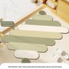 Quick-Dry, Non-Slip Absorbent Bathroom Mat - Customizable & Easy to Clean.