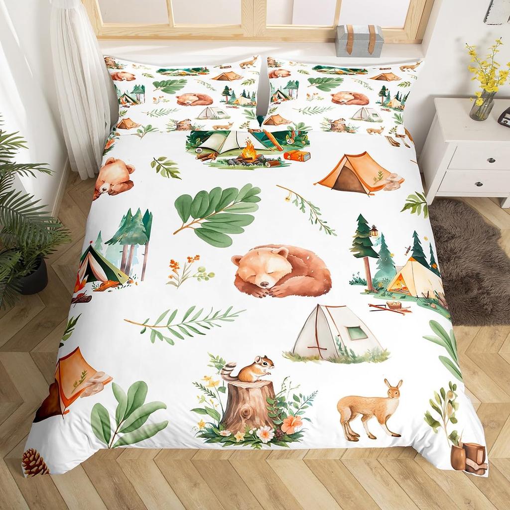 Zelt Bettbezug Sets Für Kinder Queen Twin Größe Leichte Daunendecke Bezüge Zimmer Dekor 2 Kissenbezüge 1 Bettbezug Kein Bettbezug