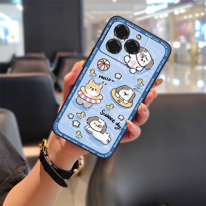 Silicone Cover Phone Case For Ulefone Note20 Pro/Meizu Note21 Shockproof Soft Case Anti-dust Dirt-resistant Durable Cute