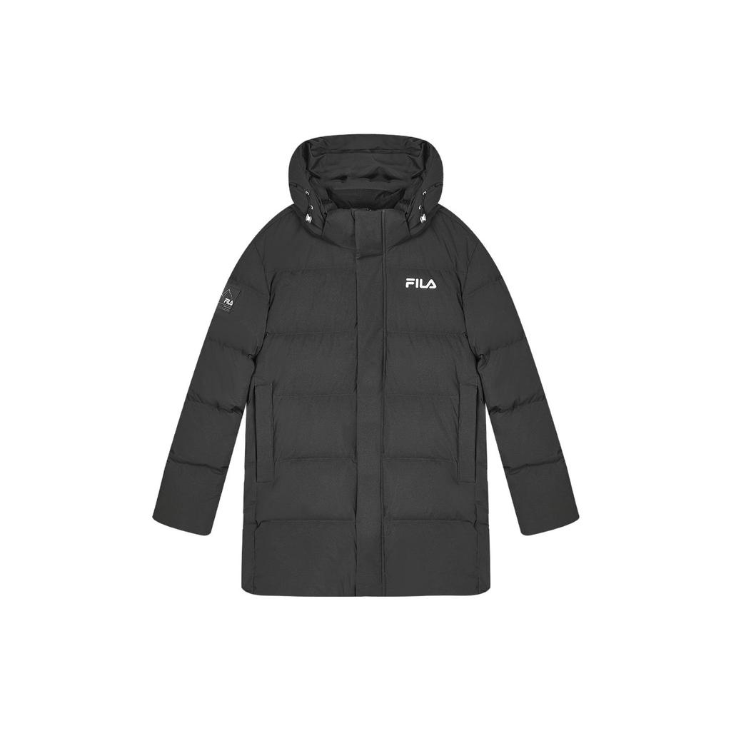 New FILA Down Jackets Men's Jet Black F51M349904A-BK