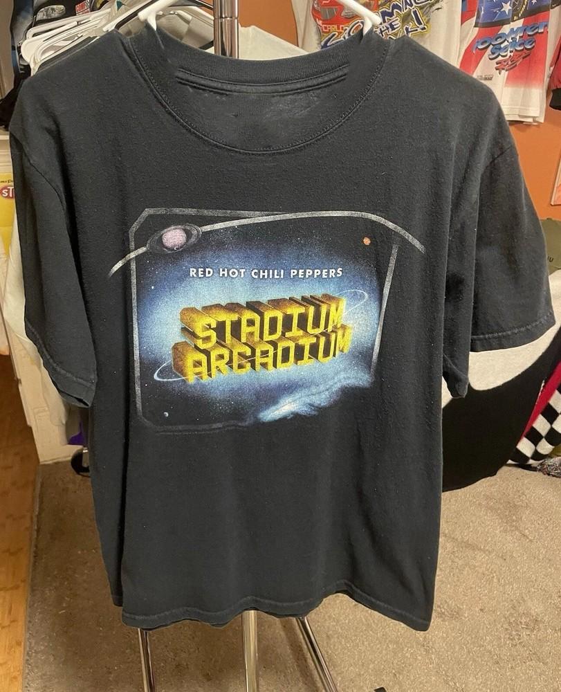 Vintage Red Hot Chili Peppers Stadium Arcadium 2006 Tour Reprint T-Shirt S-4XL Unisex T-Shirt L