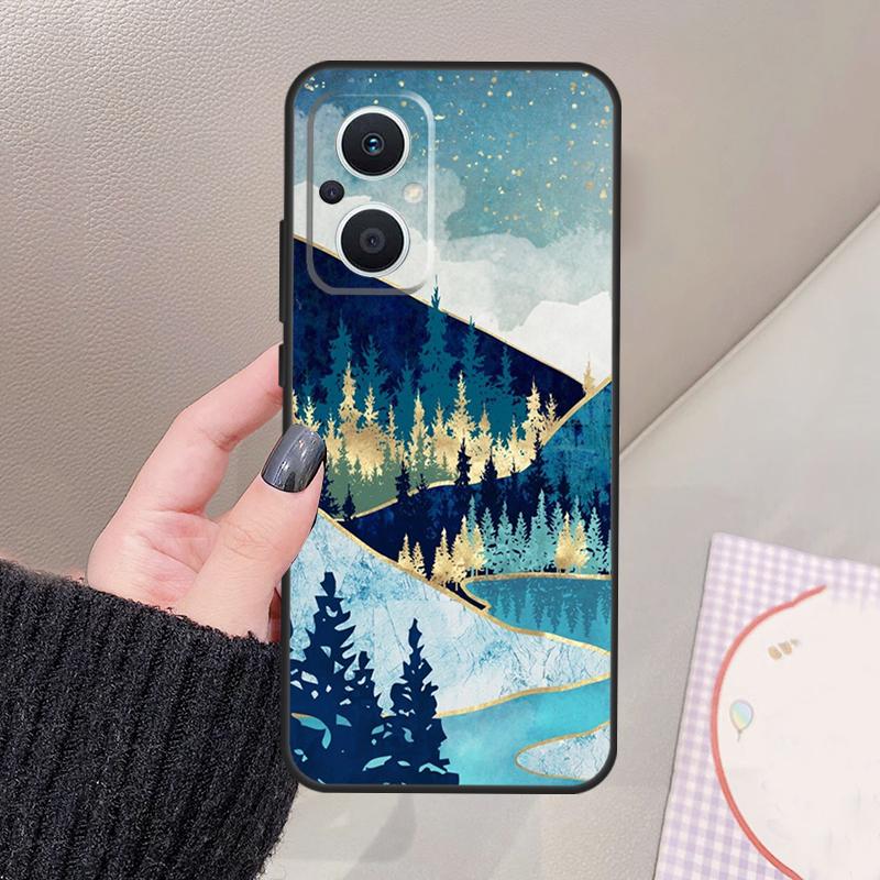 

Moon Glow Forest Ocean Stars Funda For OPPO Reno 10 11 12 13 14 Pro 8 7 Lite 11F 12F 13F 14F OPPO Find X8 X5 X6 X9 Pro Case OPPO Reno14 Pro