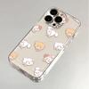 Cute Bow Rabbit Bear for iPhone17promax iPhone 16 Phone Case 14/13 Fine Hole 15