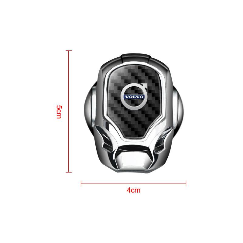 ljcmw9 Car One-Key Start Button Protection Cover Wear-resistant Flip-Top for Volvo V50 S60L XC60 S40 XC90 V60 S80 V90 V70 V6 T6