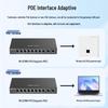 Ruijie RG-EG110G-P V2 8-Port Gigabit PoE Gateway Router with AC Controller (CN version)