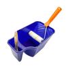 4-inch Handheld Paint Cup With Roller Holder - Durable PP Material, Large Capacity, Convenient For Brushes And Rollers