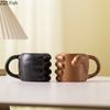 Breast Shaped Porcelain Mugs Water Cup Tableware Human Body Art Coffee Mug Dining Table Afternoon Tea Teacup Fruits Juice Cup