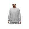 Flight Fleece FW24 Logo Solid Color Loose Comfortable Crewneck Sweatshirt Women Sweatshirt Birch HJ1324-051