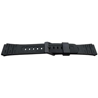 Watch Strap - MY-MONTRE - 18/22mm - Black - Polyurethane - Hypoallergenic