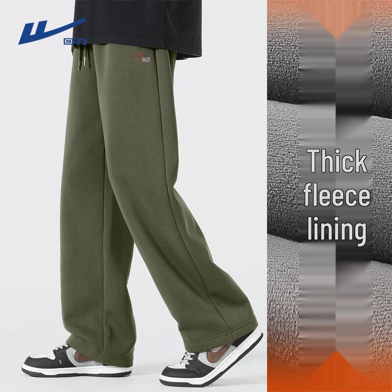 

Warrior Men s Winter Fleece Lined Straight-Leg Sweatpants L