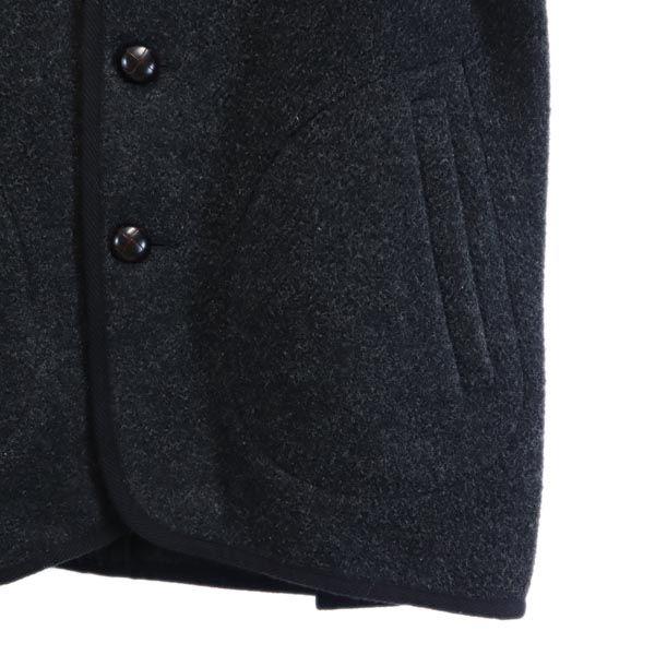 Danton Made In Japan Wool Blend Double Button Jacket 36 Gray Men's Used