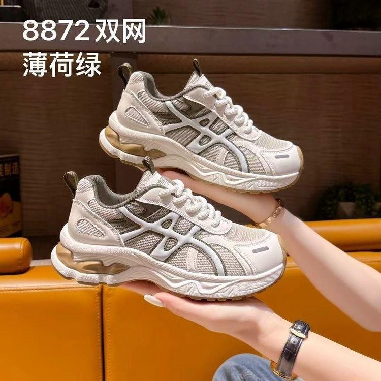 

Mesh women s summer new thick-soled versatile lightweight heightening breathable thin casual sports shoes 40 мятный зеленый