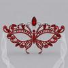 Luxurious Alloy Full-face Mask, Halloween Party, Birthday Masquerade, Bride's High-end Mask