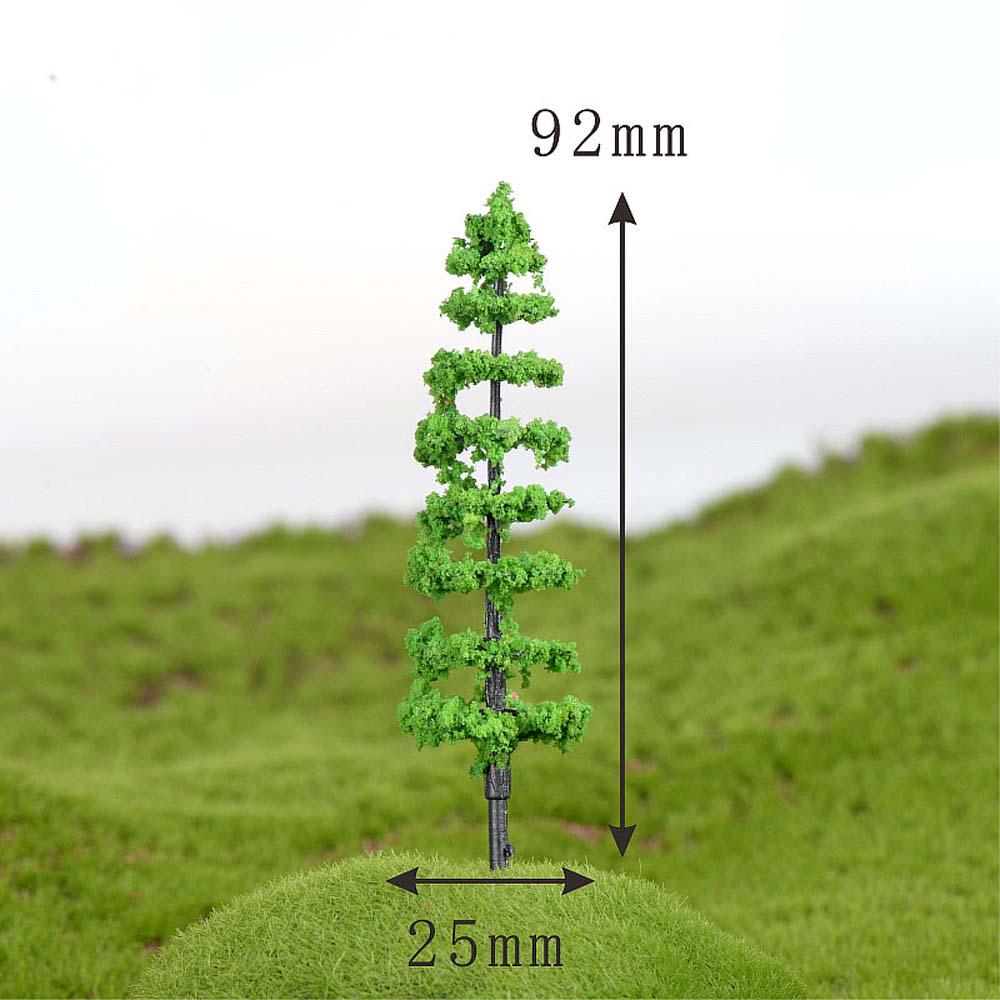 Plastic Mini Simulation Trees Kawaii Willow Sakura Mini Home Decoration Garden Microlandscape Miniatures Figurines