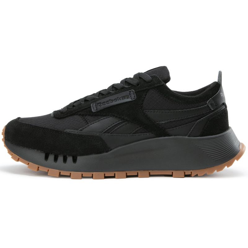 

Reebok CL LEGACY W+ Cushioning, Wear Resistant Low Top Casual Running Shoes Unisex Black Warrior Sneakers 24FRC903U3GH0 38.5