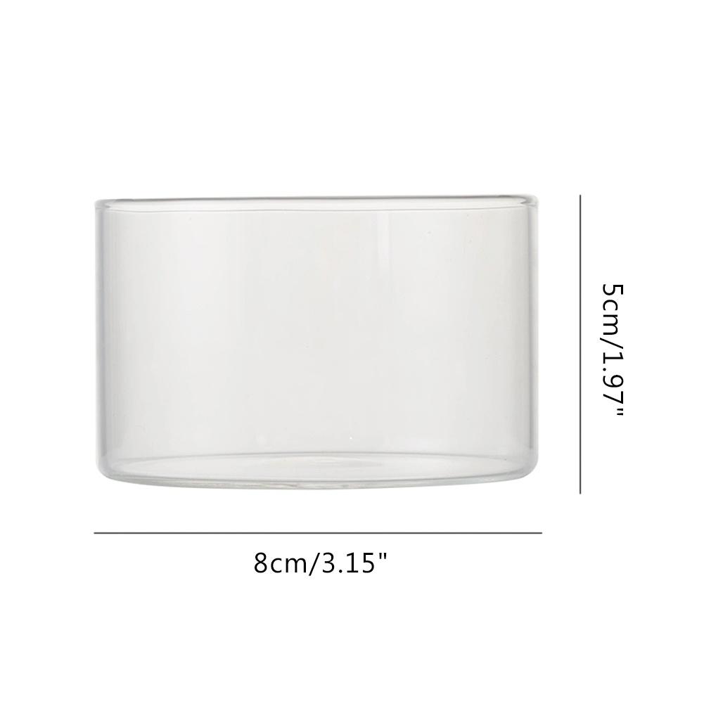 

Маленькие стеклянные миски 190 мл, стеклянные десертные чашки, термостойкие миски для приготовления мороженого, контейнер для пудинга для сервировки на кухне и шведском столе 3.15 inch