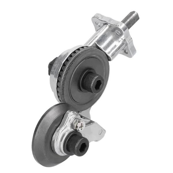 Elektromos fúró fémlemez segédvágó 0,8 mm-es fém vas bádoglemez gyorsvágó szerszám Munkatakarékos elektromos fúróvágó tartozék Utólagos olló